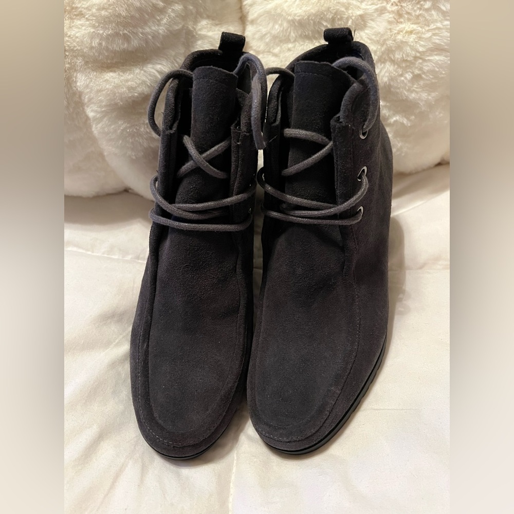 Charcoal grey Michael Kors wedge